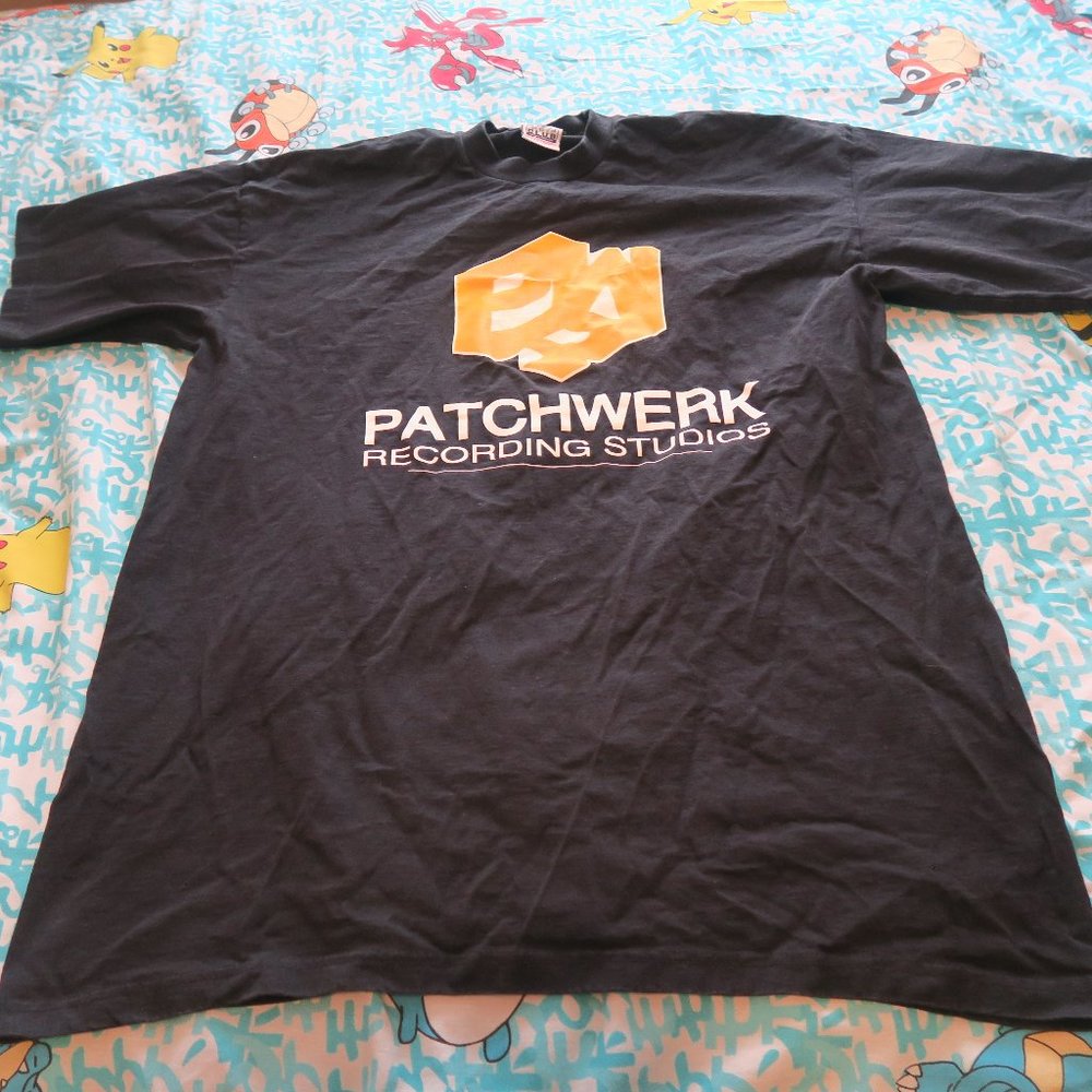 VTG 90s Patchwerk Recording Studios T-Shirt 2XLT Atlanta Made in USA Ras Kass
